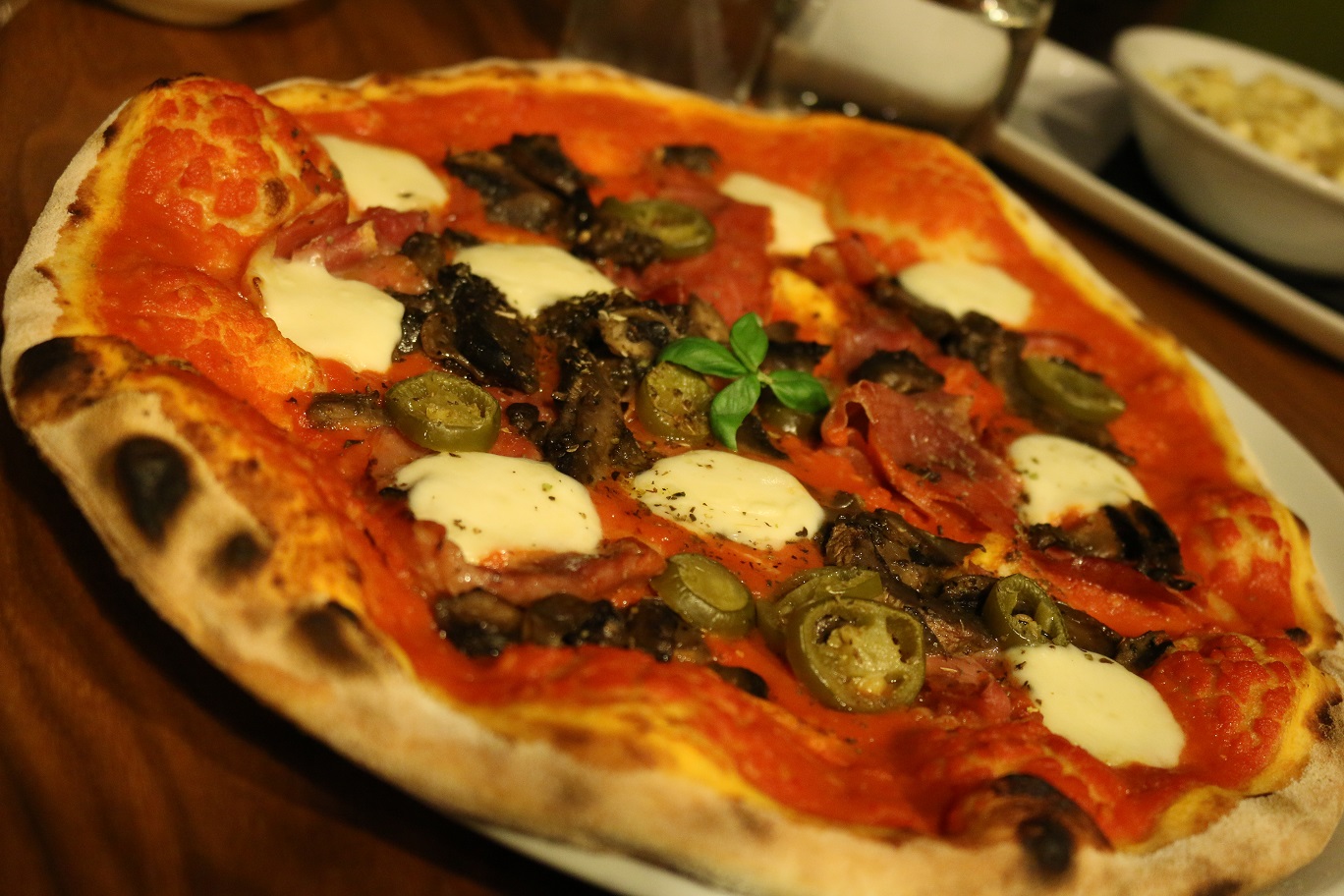 rocket restaurant bishopsgate pizza jalapenos