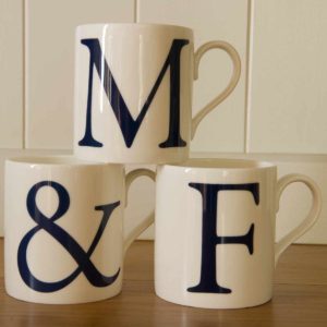 Alphabet Initial Mugs - £24.99